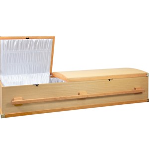 Cercueils et cercueils biodégradables cercueil moderne funéraire en bois pour adulte Service personnalisé écologique fabriqué au Vietnam - Product Image 3