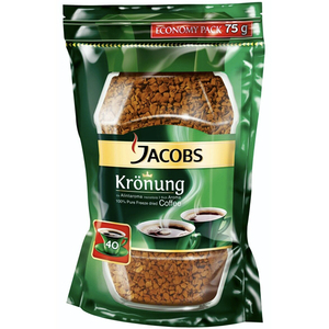 Café instantané Jacobs Kronung 200g/7.05oz, lot de 6, torréfaction moyenne, goût neutre, café en grains d'arabica - Product Image 6
