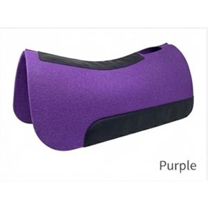 Sottosella da equitazione Weaver Leather Best Contoured per Dressage, Stile Inglese e Western, con Fodera in Feltro di Lana e Rivestimento in Tessuto - Product Image 4