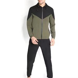 ชุดวอร์มผ้าฝ้ายสำหรับผู้ชายชุดออกกำลังกายแบบสวมหัวน้ำหนักเบาชุดวิ่งออกกำลังกายชุดสตรีทแวร์สำหรับฤดูหนาวสินค้ามาใหม่ - Product Image 1