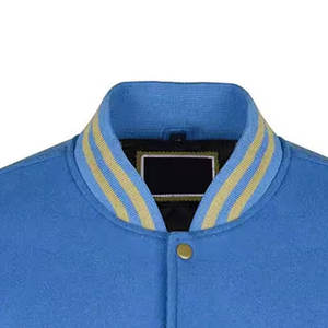 Chaqueta Letterman para Hombre con Diseño Nuevo y Color Personalizado, con Cuello Alto y Logotipo Frontal, Secado Rápido, Transpirable, Ropa de Calle para Invierno - Product Image 3