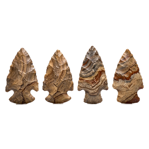 Puntas de flecha de piedra de jaspe natural con diseño, puntas de flecha de jaspe curativas, gemas de jaspe de fantasía, venta al por mayor de cristales - Product Image 3