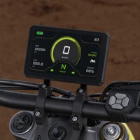 Moto tout-terrain électrique haute performance ZS4000DY EX2, 6,5 kW de puissance maximale, batterie NCM 74 V 32 Ah, 80 km/h