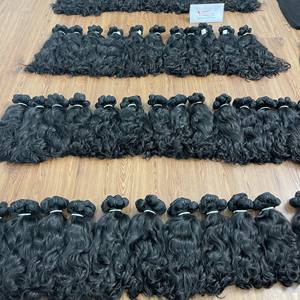 ลดราคา 20% สำหรับผมเวียดนามแท้แบบธรรมชาติ ลอนคลื่น  ขนาด 6-32 นิ้ว  แบบเย็บสองชั้นด้วยเครื่องจักร  น้ำหนัก 100 กรัม  มีสินค้าในสต็อก - Product Image 2