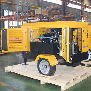 Compresor de Aire de Tornillo Diésel Portátil Móvil de Alta Calidad de 550cfm para Minería, Ahora Disponible en Existencias al por Mayor a un Precio Accesible - Product Image 1