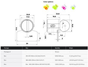 เมตรและตราประทับกลองสำหรับระบบโลจิสติกอุตสาหกรรม - Product Image 2
