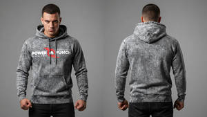 Nouveau sweat-shirt vintage streetwear d'hiver en coton délavé à l'acide, en molleton français, uni, zippé, ample, imperméable - Product Image 2