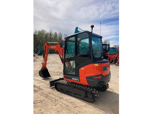 Mini-excavatrice Kubota U27-4, excavatrice compacte sur chenilles avec godet, excavatrice Kubota à vendre - Product Image 3
