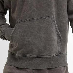 Vente en gros de sweats à capuche personnalisés à prix bon marché avec doublure en polaire hommes Vente en gros de sweat à capuche pour street wear pour hommes - Product Image 2