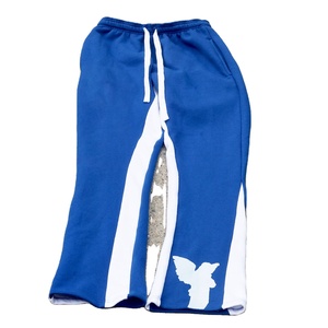 Pantalons de survêtement évasés en coton lourd pour hommes, personnalisés OEM, impression sérigraphique, pantalons de survêtement droits de haute qualité pour hommes - Product Image 6