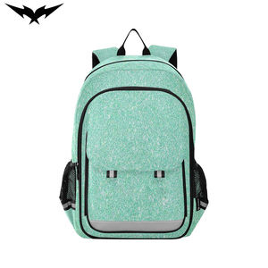 Bolsa de Lona Brillante Impermeable y Ligera para Niños y Niñas, con Cierre de Cremallera, Estilo Moderno, Logotipo Personalizado del Equipo, para Estudiantes - Product Image 5