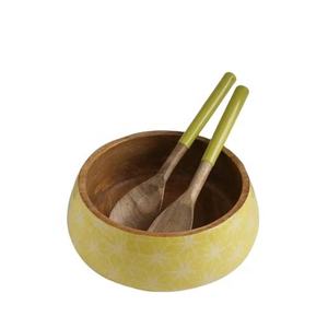 Cuenco de ensalada con estampado esmaltado de diseño personalizado, cuenco creativo decorativo para servir cucharas y fruta, venta al por mayor - Product Image 1