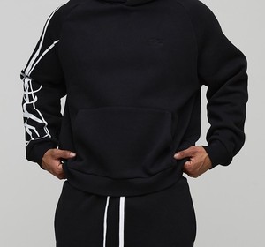 2025ชุดออกกำลังกายออกกำลังกาย2ชิ้นสำหรับผู้ชายเสื้อผ้าวิ่งชุดวอร์มโอเวอร์ไซส์พิมพ์โลโก้ตามสั่ง - Product Image 5