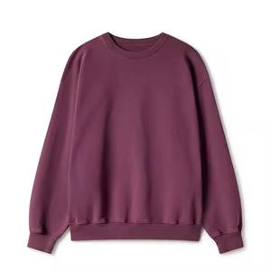 100% algodón invierno OEM personalizado hombres cuello redondo suéter de punto liso jerséis para hombres suéter fabricante - Product Image 1