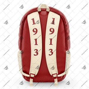 Greek Delta | Sigma | Theta DST Sorority Clothing Ready To Ship Embroidered College Student <b>Backpack</b> - Product Image 2