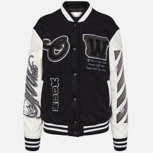 Veste Lettermen personnalisée de marque femmes 2025 nouveau Streetwear hiver respirant Bomber Style Baseball vestes pour les filles - Product Image 1