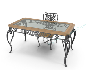 Cabina de muebles de café retro/juego de cabina de cocina vintage/mesa y cabina de bistro vintage juego de cabina de mesa de comedor clásico para bar - Product Image 1