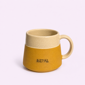 Handmade Ceramic Nordic Minimalist Mug with Lid and Spoon 600ml Dishwasher and <b>Microwave</b> Safe for Cappuccino - Product Image 1