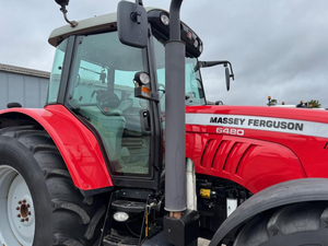 รถแทรกเตอร์ฟาร์ม 140 แรงม้า Massey Ferguson 6480 ขับเคลื่อน 4 ล้อ พร้อมห้องโดยสาร รถแทรกเตอร์มือสองสำหรับขาย - Product Image 2