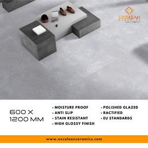 60x120 60x60 80x160 Dalle de grande taille Carreau de porcelaine émaillée de haute qualité pour hôtel Plancher de maison Élévation Comptoir en céramique mat CE - Product Image 5