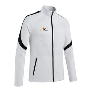 Ensemble de survêtements d'hiver pour hommes, manches longues, formel, fermeture éclair intégrale, respirant, survêtement de sport, coupe décontractée - Product Image 2