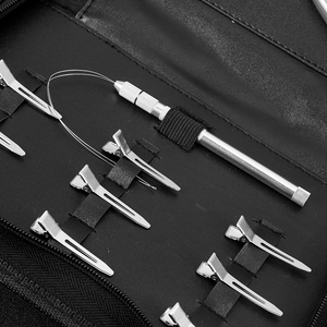 Outils de pose d'extensions capillaires de haute qualité : Pince à extensions à surface plane pour pointes de rallonges - Product Image 6