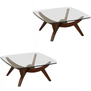 Mesa de centro moderna Buena Fabricación a precio al por mayor hecha a mano de Indonesia mesa de centro de interior y exterior - Product Image 5