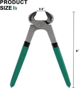 Pince à sabots réglable en acier au carbone, protecteur d'équitation, outil de maréchal-ferrant multi-usages avec poignées en plastique - Product Image 5