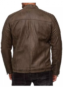 Chaqueta de Cuero Vacuno Genuino, Estilo Urbano Premium, Fabricante Mayorista - Product Image 5