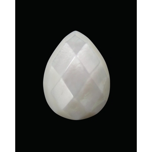 Perlas Sueltas de Nácar Natural Facetadas en Forma de Pera para la Elaboración de Joyas - Product Image 1