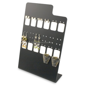 Expositor de Joyería Acrílico Artfulcosmos 15x10x11cm, Diseño Moderno Transparente para Exhibir Aretes, Anillos, Collares y Pulseras - Product Image 5