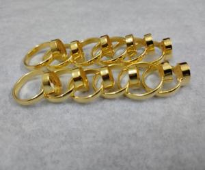 แหวนมูนสโตนสีรุ้งชุบทอง14K 925ละเอียดอ่อนเครื่องประดับแฟชั่นที่กำลังมาแรงของขวัญสำหรับงานแต่งงานที่น่ารักขายส่ง - Product Image 5