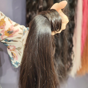 2025 Vente chaude 100% Extensions de cheveux humains vietnamiens Cuticule complète Queues de cheval de haute qualité avec des styles Body Wave et Jerry Curl - Product Image 1