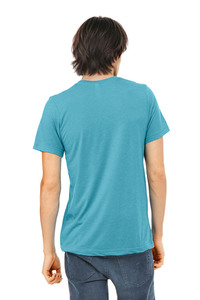 T-shirt de sport de haute qualité en coton 100% uni, col rond, style hip-hop, manches courtes, pour la course à pied, la salle de sport, l'entraînement, la tenue de sport - Product Image 3