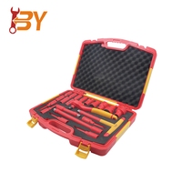 Kit d'outils électriques professionnels 21 pièces 3/8 pouces VDE ensemble d'outils d'électricien isolé jeu de tournevis à douille