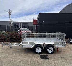 Remolque de Caja Bigman Nuevo de 8x5 con Luces LED, Totalmente Galvanizado, 2800 kg ATM, Jaula de 600 mm, Frenos Eléctricos, Tamaño de Jaula 10x6 - Product Image 1