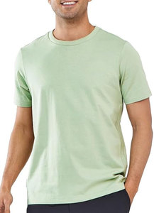 Camisetas Casuales de Manga Corta para Hombre, 100% Algodón, Cuello Redondo, Ecológicas, de Secado Rápido - Product Image 5