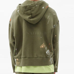 Vente en gros Prix Best Design OEM Service Hommes Sweats à capuche imprimés Nouveaux basiques à la mode Sweats à capuche imprimés - Product Image 3