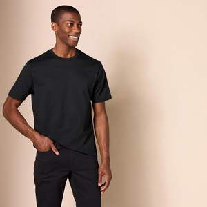 เสื้อยืดถักทรงโอเวอร์ไซส์แบบพรีเมียมเสื้อแนวสตรีทเสื้อโชว์ไหล่เสื้อเปล่าออกแบบโลโก้ได้ตามต้องการระบายอากาศได้ดีแห้งเร็ว - Product Image 2