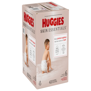 Qualité supérieure Huggies Skin Essentials Couches Approuvées par des dermatologues et sans danger pour les peaux sensibles En stock et expédition rapide - Product Image 1