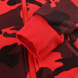 Sweat à capuche zippé doux, intérieur en tricot respirant, silhouette décontractée, design ergonomique des manches, superposition décontractée - Product Image 4