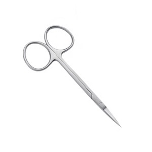 Ciseaux chirurgicaux pour iris en acier inoxydable, pointe fine et tranchante, conception de précision, idéal pour les cliniques ophtalmiques, dentaires et les procédures médicales - Product Image 4