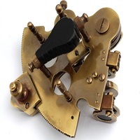 Meilleur article cadeau Sextant en bronze nautique Instrument de navigation en laiton massif Astrolabe maritime Sextant en laiton antique