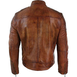 แจ็คเก็ตหนัง PU สีดำเงา ดีไซน์ใหม่ ทรงเข้ารูป แต่งซิปสองข้าง คอตั้ง สไตล์ไฮสตรีท สำหรับฤดูหนาว - Product Image 2