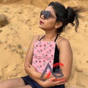 ปกผ้าแข็งทำด้วยมือแท้ใหม่บันทึกการปิดด้ายที่ปลอดภัยโบโฮวินเทจสีสันสดใสปก unlined รีไซเคิลสมุดบันทึก - Product Image 1