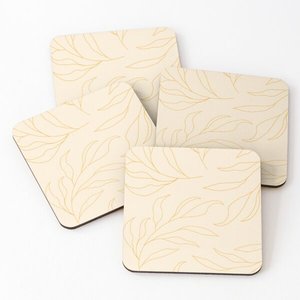 New Design Wholesale Modern Style Enamel Print & <b>Wood</b> Coasters <b>Placemats</b> Custom Printed Design Logo Fast Water Absorbent Mats - Product Image 4