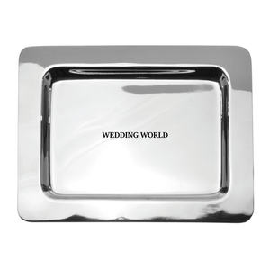 Nickle Plated <b>Chocolate</b> Tray Rectangle Shape Tabletop Designer <b>Chocolate</b> Platter Top Selling <b>Fancy</b> <b>Chocolate</b> Tray - Product Image 1