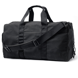 Bolsa de lona de nailon sin arrugas de gran capacidad, diseño plegable impermeable, duradero para viajes de negocios para hombres y mujeres - Product Image 1