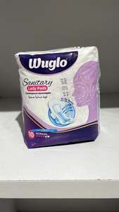 Serviettes hygiéniques jetables WUGLO en coton biologique doux, respirantes, super absorbantes, avec protection anti-fuites, à ailettes, pour adultes, taille régulière - Product Image 6