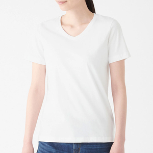 Soft Breathable Women Cotton <b>T</b>-<b>Shirt</b> Casual Regular Fit Streetwear Solid Color Daily Wear OEM ODM Custom Logo Wholesale - Product Image 1
